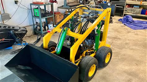 homemade skid loader|skid loader videos on youtube.